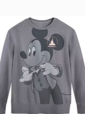 Walt Disney World Disney Parks 50th Anniversary Sweatshirt Grey XL